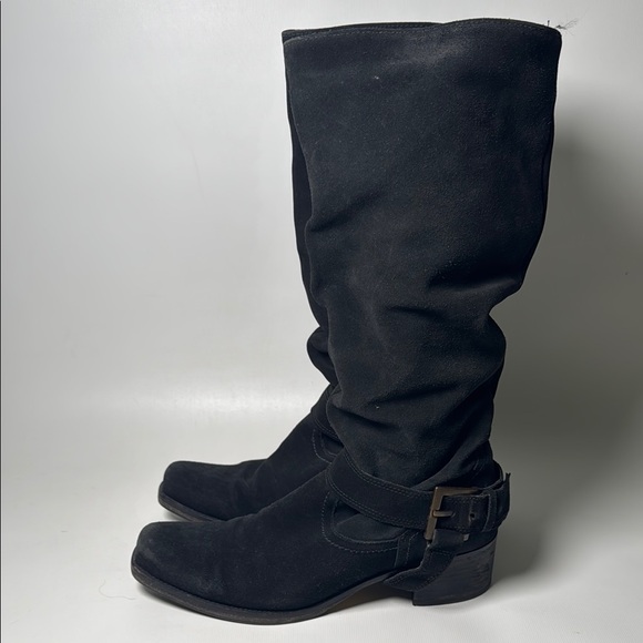 La Canadienne Waterproof Suede Riding Boots - sz 8 - Picture 1 of 6